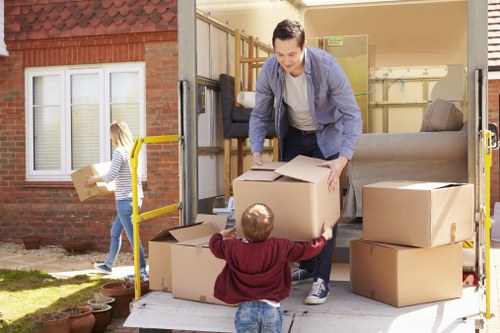Man and van helping with a local move in Merton