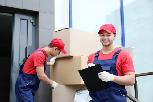 Local home moving team planning a move in Merton