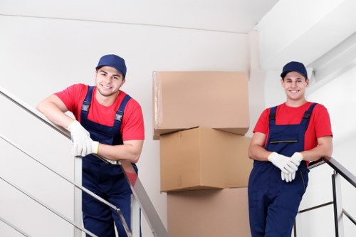 Removals team handling packing and transport in Merton