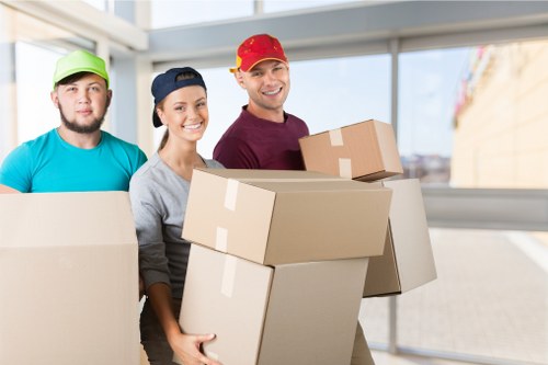 Man and van helping with a domestic or business move in Merton