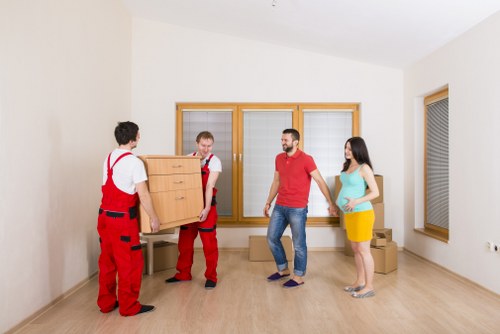 Local business removals planning around Merton access and parking