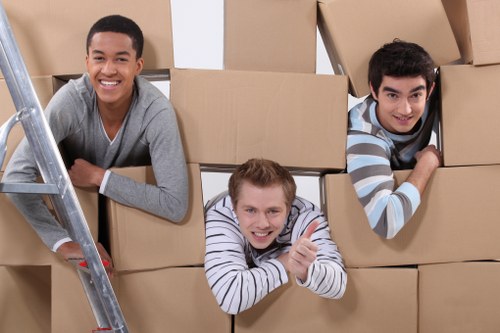 Residential moving service for flats and family homes in Merton