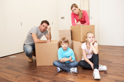 Packing and moving boxes for a local Merton relocation